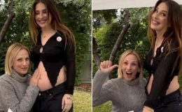 Ünlü oyuncu film çekiminde tanıştığı polisle evlenmişti… Bakın bize bebek geliyor!