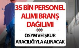 35 BİN SAĞLIK PERSONELİ BRANŞ DAĞILIMI BELLİ OLDU MU? Sağlık Bakanlığı 35 bin sağlık personeli ÖSYM tercih kılavuzu ne zaman yayımlanacak?