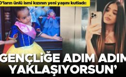 90’ların ünlü ismi kızının yeni yaşını kutladı: Gençliğe adım adım yaklaştığın yeni yaşında çok mutlu ol!