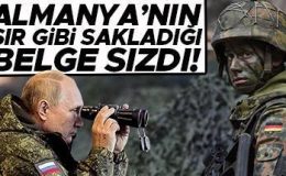 Almanya’nın sır gibi sakladığı gizli belgeler sızdı… Tek kelimeyle kâbus senaryosu: Berlin, Putin’in 2025’te NATO’ya saldırısına hazırlanıyor