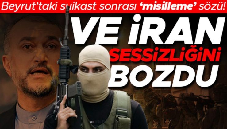 CANLI GELİŞMELER         Son dakika haberleri: İsrail-Hamas savaşında son durum… Beyrut’taki suikast sonrası Tahran sessizliğini bozdu! İran basını ‘misilleme’ sözü verdi