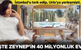 İstanbul’u terk edip, Urla’ya yerleşti… İşte ünlü şarkıcının 40 milyon TL’lik evi