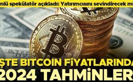 Ünlü spekülatör açıkladı: Yatırımcısını sevindirecek mi? İşte Bitcoin’de 2024 yılında beklenen fiyatlar