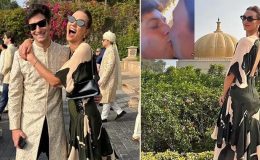 Uzak ülkede romantik kaçamak… Kayınvalideye inat aşk öpücüğü