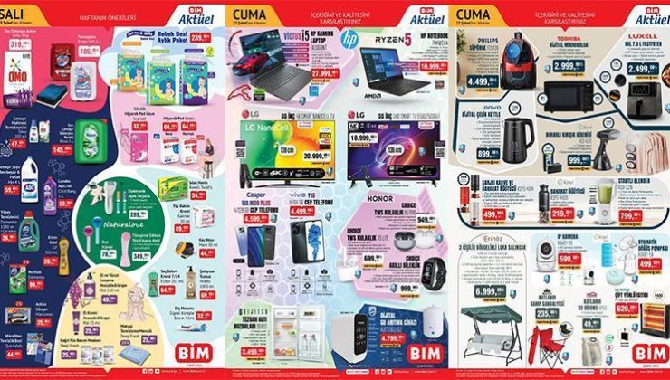 BİM aktüel ürünler kataloğu 20-23 Şubat 2024: Bu hafta bim’e gelecek ürünler neler? Su arıtma cihazı, Fastfryer, Dijital Microdalga fırın BİM’de!