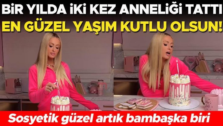 Bir yıl içinde iki kez anne oldu… Sosyetik güzel artık bambaşka biri: En güzel yaşım kutlu olsun!