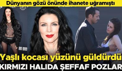 Bütün dünya onun ihanete uğrayışını izlemişti… Yaşlı kocası yüzünü güldürdü