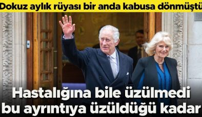 Dokuz aylık rüyası bir kabusla bozulmuştu… Hastalığına bile üzülmedi bu duruma üzüldüğü kadar