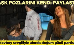 Kovboy sevgilisiyle mutluluğu yeniden buldu: Aşk pozlarını bu kez kendi paylaştı