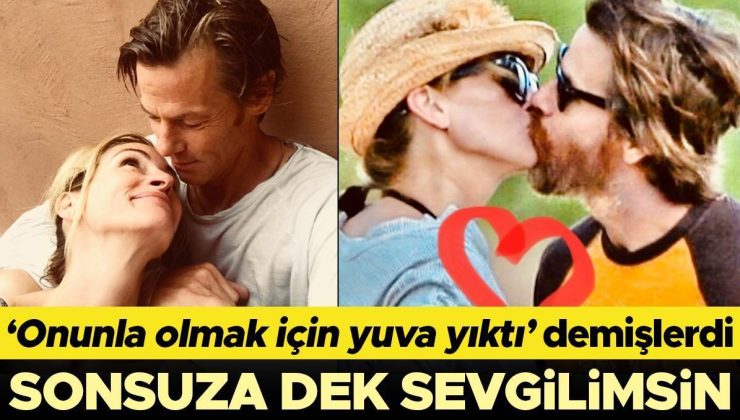 ‘Onu elde etmek için yuvasını yıktı’ demişlerdi… Kocasına aşkı dilinden düşmüyor: Sonsuza kadar sevgilimsin