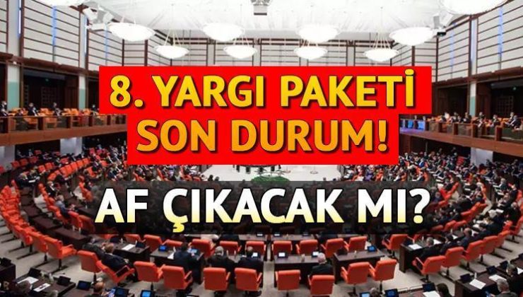 8. YARGI PAKETİ MADDELERİ VE SON DURUM BİLGİSİ 2024 || Sekizinci yargı paketi yürürlüğe girdi mi, ne zaman çıkacak? Yeni yargı paketi af çıkacak mı, infaz düzenlemesi var mı?