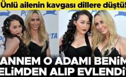‘Annem sevdiğim adamı elimden alıp evlendi’ demişti… Ünlü ailenin kavgası dillerden düşmüyor