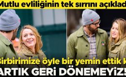 Mutlu evliliğin bir tek sırrı var, onu da açıkladı…. Bir yemin ettik, geri dönemeyiz