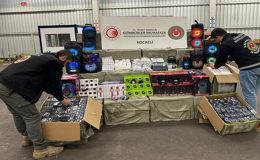 Ticaret Bakanlığı kaçak eşya ve araçları ele geçirdi