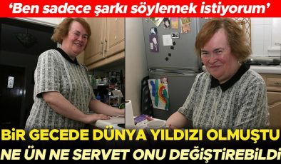 Yetenek yarışması onu bir gecede yıldız yaptı… Albümleri milyonlar sattı, serveti kıskandırdı… Ama o hiç değişmedi: Ben sadece şarkı söylemeyi seviyorum