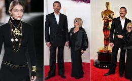 Anne ile oğul yine el ele, sarmaş dolaş… Gigi onlarla gitmedi