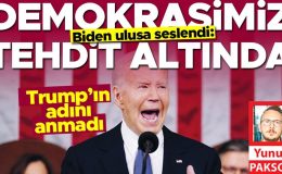 BIden ulusa seslendi: Demokrasimiz tehdit altında