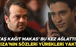 ‘Taş Kağıt Makas’ bu kez ağlattı… Rıza’nın sözleri yürekleri yaktı