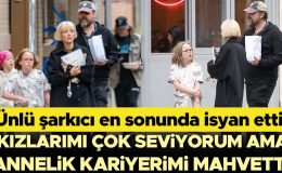Ünlü şarkıcı isyan etti… ‘Çocuklarımı çok seviyorum ama anne olmak kariyerimi mahvetti!’