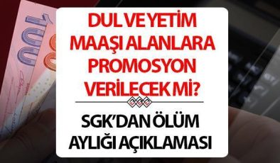 Ölüm aylığı alanlara 5 bin TL promosyon verilecek mi? Dul ve yetim maaşı alanlara emekli promosyonu ne kadar, nasıl başvuru yapılır? SGK’dan açıklama!