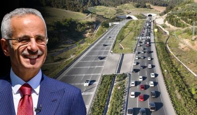 Bakan Uraloğlu açıkladı: Bayramda otoyolları 11,2 milyon araç kullandı