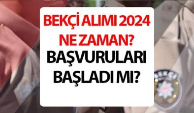 BEKÇİ ALIMI 2024 (PA.edu.tr) || EGM Bekçilik başvurusu başladı mı? 1. Dönem Çarşı ve Mahalle Bekçiliği alımı ne zaman?