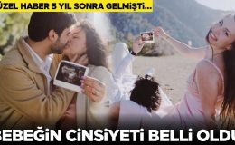 Güzel haber 5 yıl sonra gelmişti… Bebeğin cinsiyeti belli oldu