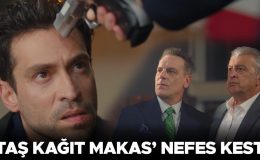 ‘Taş Kağıt Makas’ nefes kesti