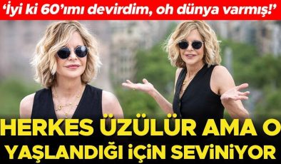 Herkes üzülür, ünlü oyuncu yaş aldığı için seviniyor… ‘İyi ki 60’ımı devirdim’