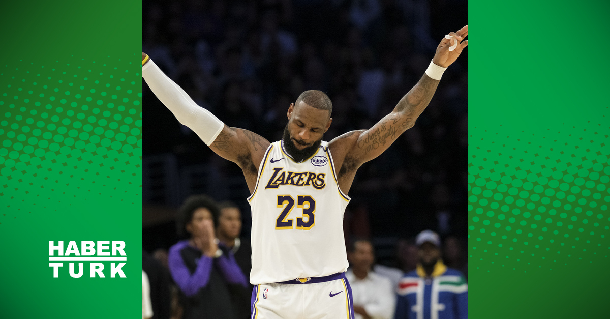 LeBron James “triple-double” ile oynadı