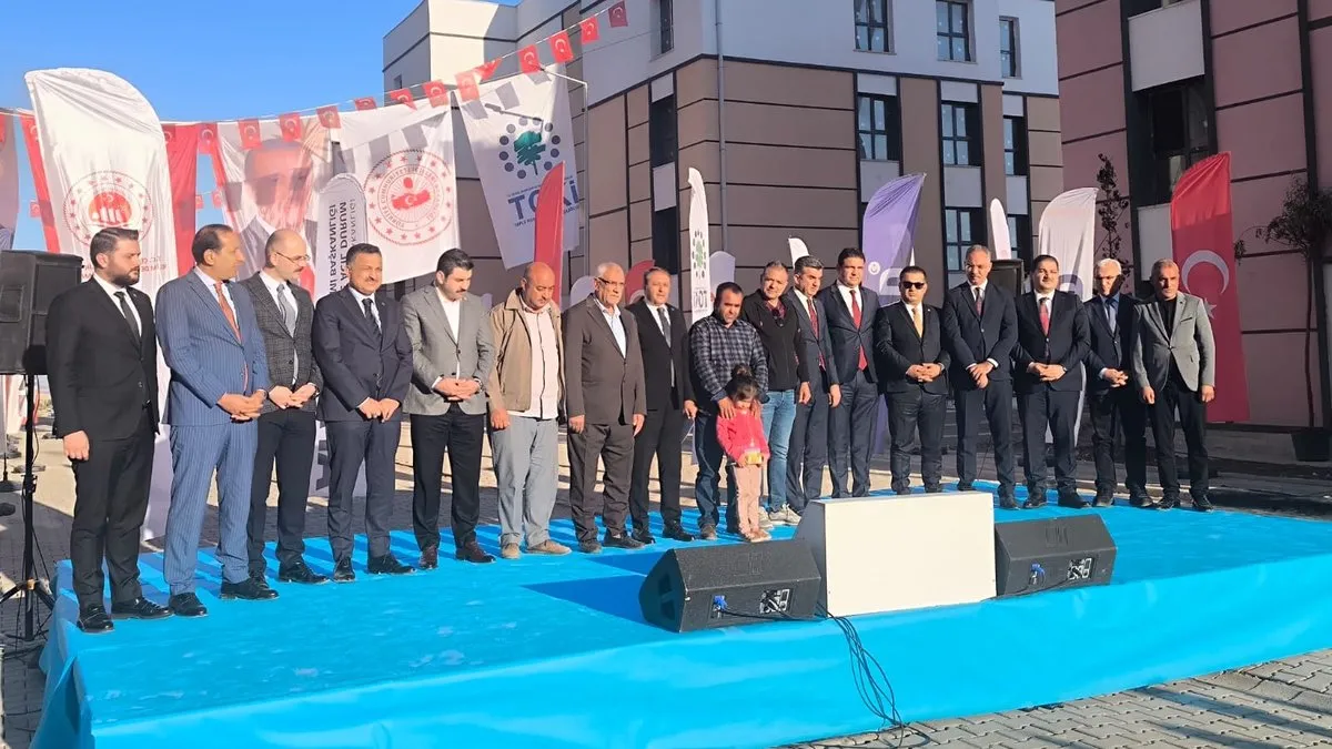 Şanlıurfa’da TOKİ konutları sahiplerini buldu