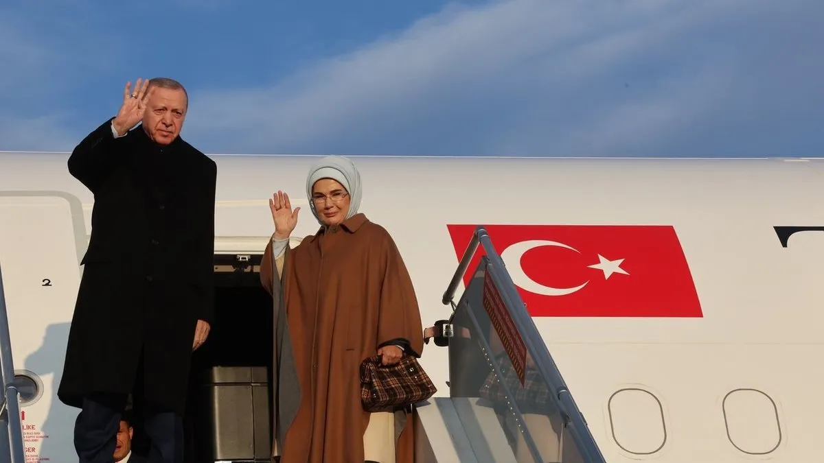 Başkan Erdoğan G20 Liderler Zirvesi için Brezilya’ya hareket etti