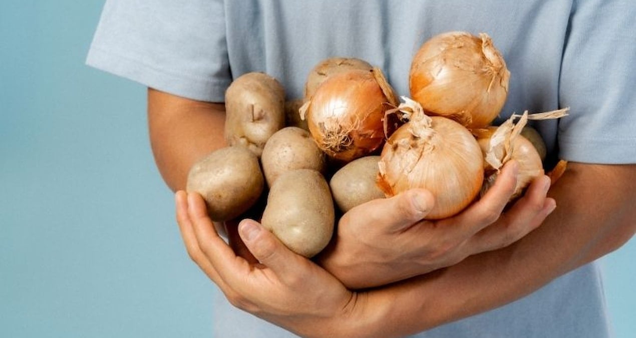 Patates ve soğanı meğerse yanlış saklıyormuşuz! İşte doğru yöntem…