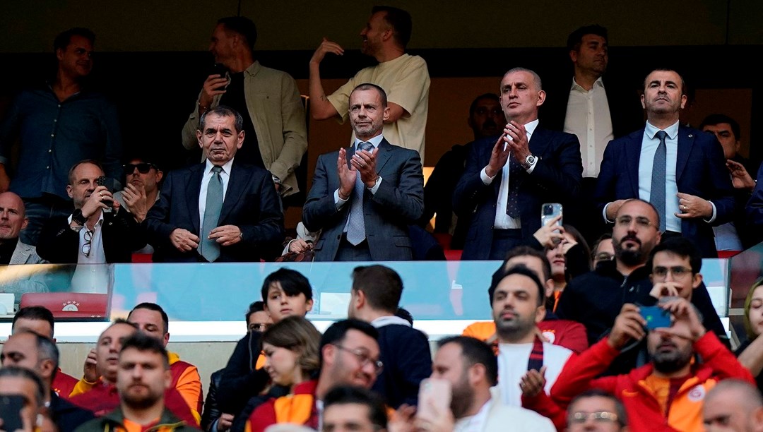 UEFA BaÅkanÄ± Ceferin’den Galatasaray’a yanÄ±t: Derbiye gelecek mi?