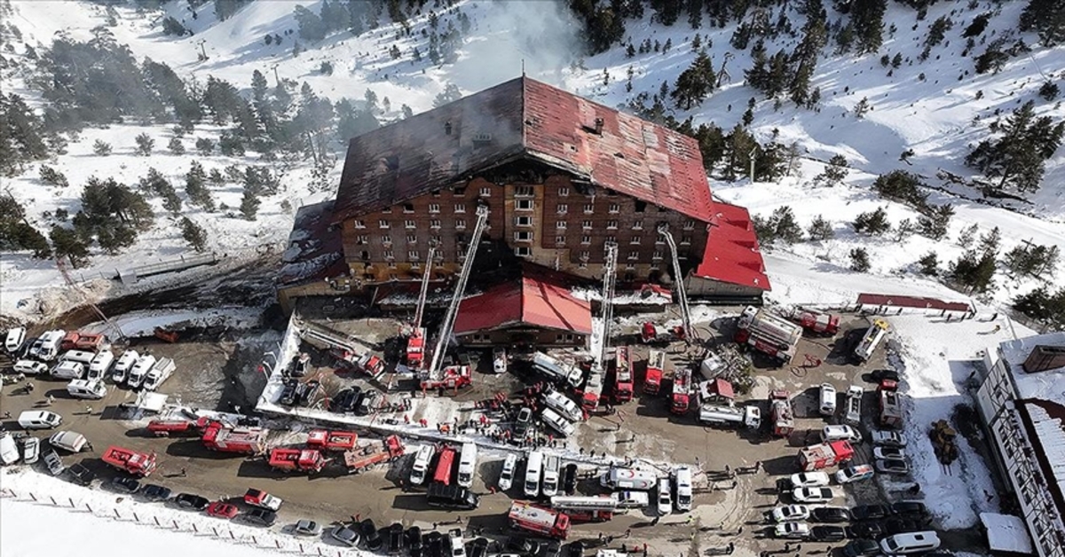 Kartalkaya’daki otel yangınında bilirkişi raporu açıklandı