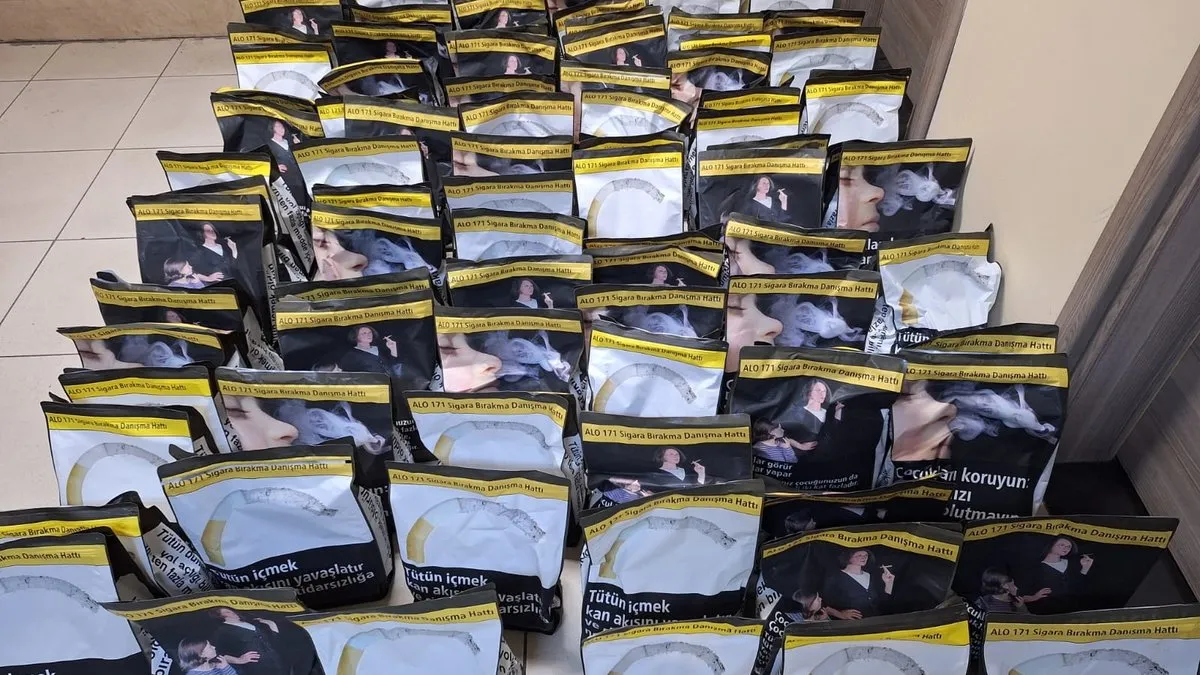 Darıca ve Gebze’de kaçak tütün operasyonu: 100 kilogram tütün ele geçirildi
