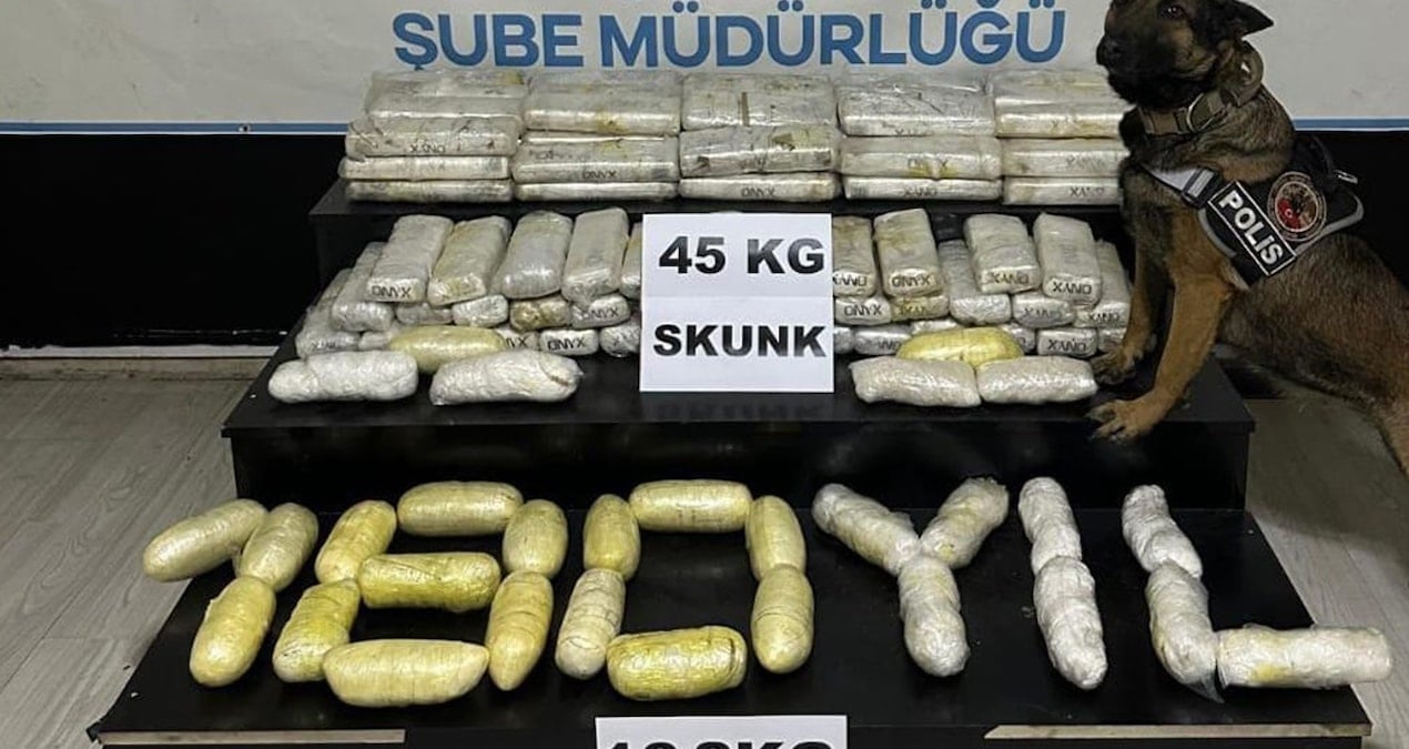 Hakkari’de uyuşturucu sevkiyatı polise takıldı
